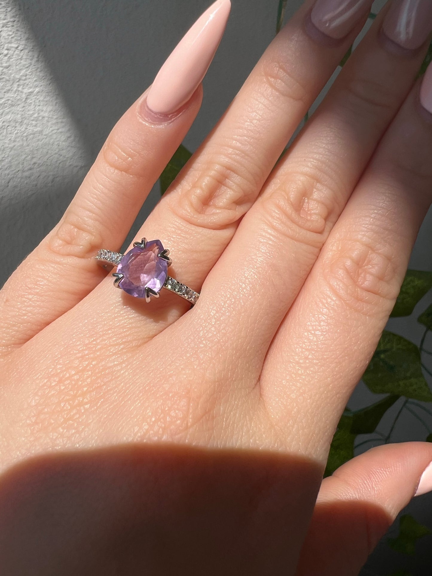 AMETHYST SCINTILLANTE - Ring