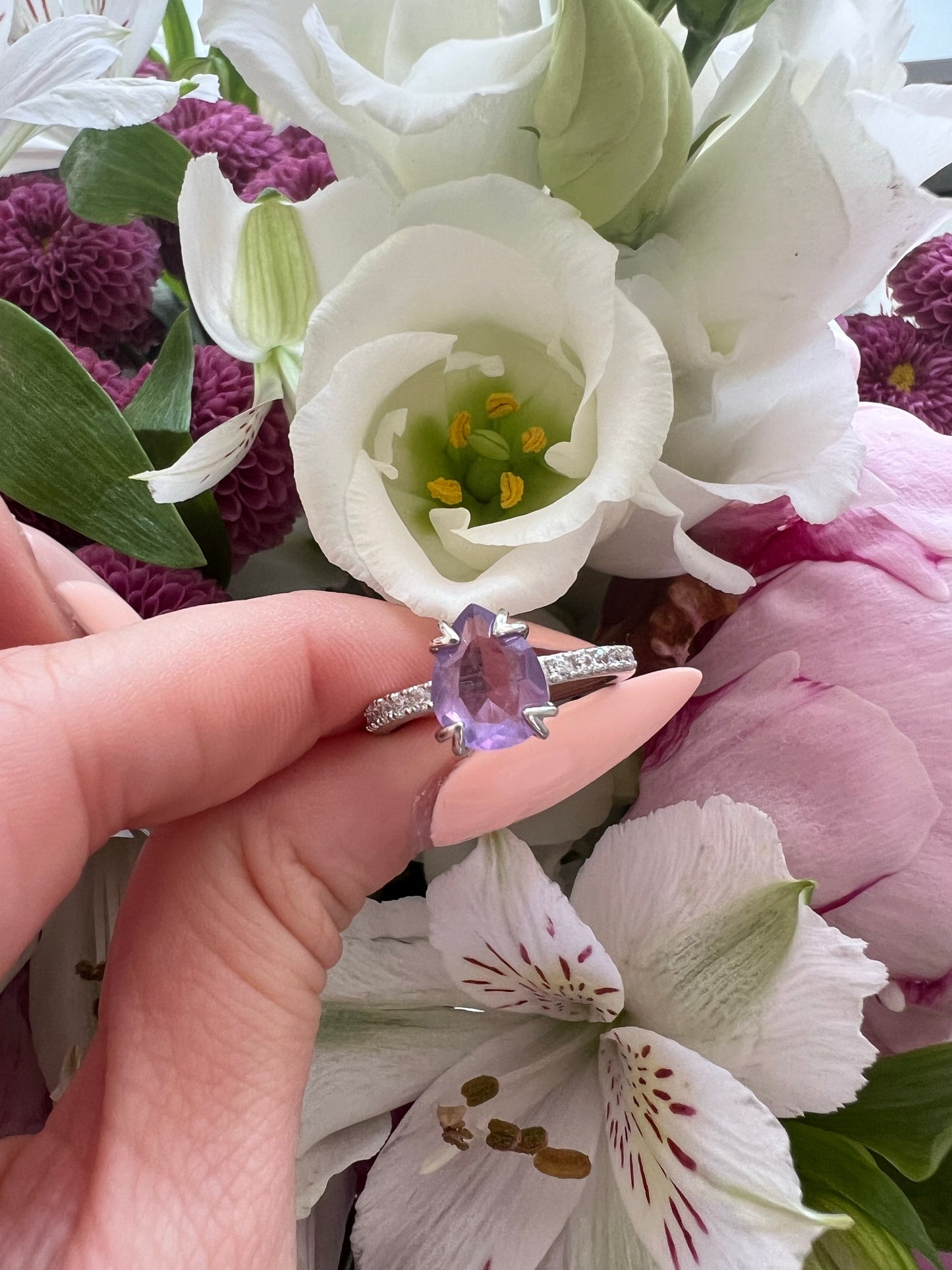 AMETHYST SCINTILLANTE - Ring